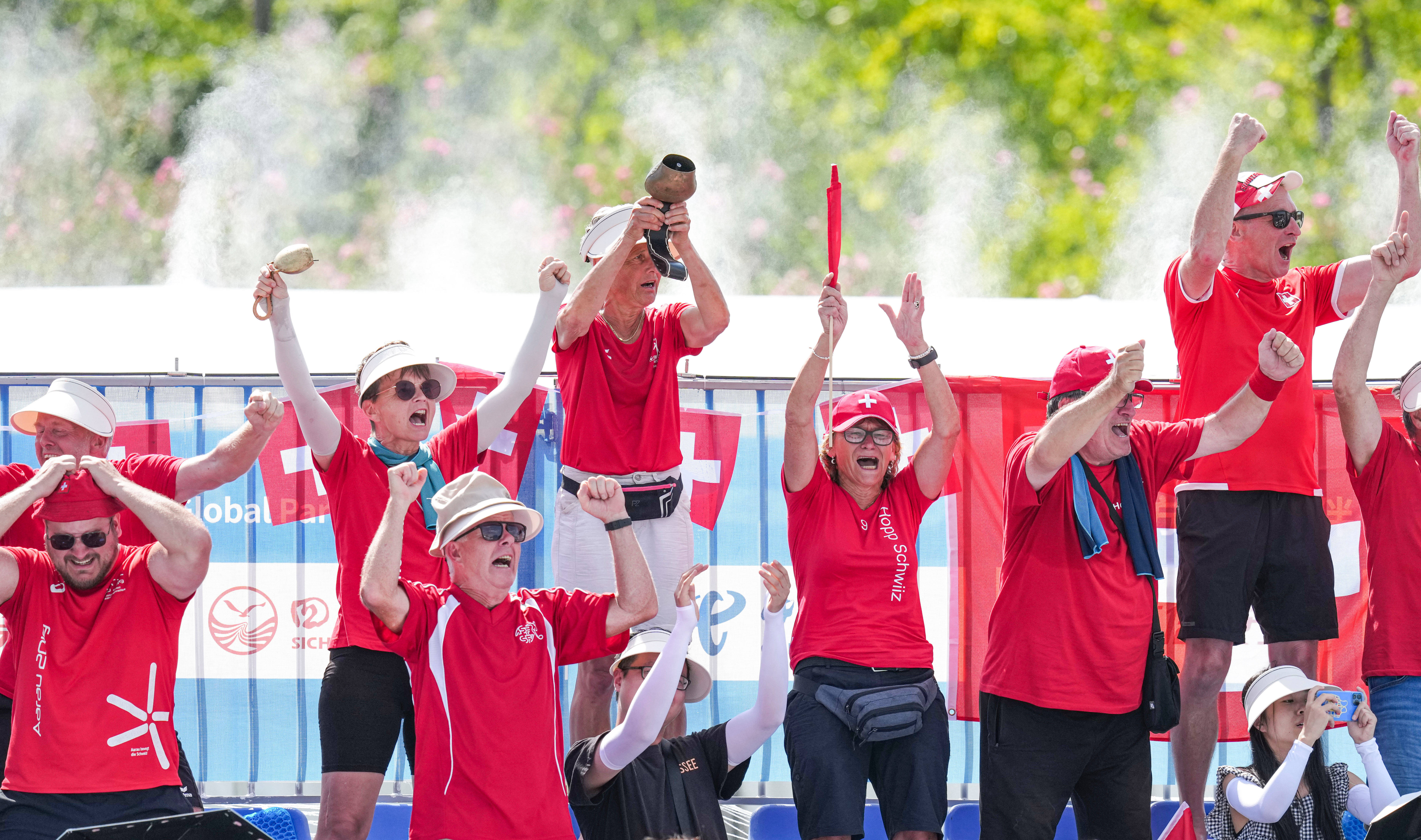 （成都世运会）浮士德球——女子半决赛：瑞士队胜德国队